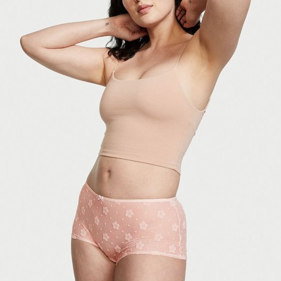 VS Shortie Panty Pink with Daisies NWT - Picture 4 of 13